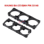 Khung cố định pin 18650 / 21700 / 26650 / 32140 / 33140. Nhựa ABS chất lượng cao